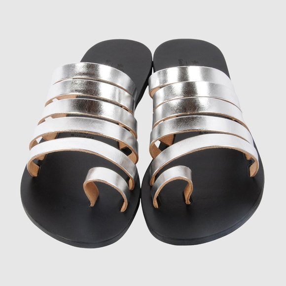 Greek Leather Sandal: Ekaterine - Picture 2 of 5